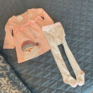 Mud pie Christmas outfit